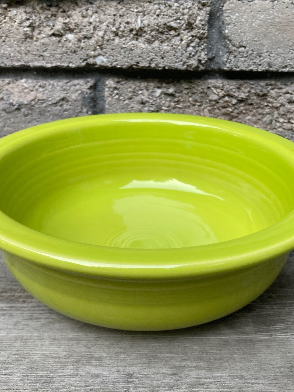 FIESTA WARE chartreuse serving bowl